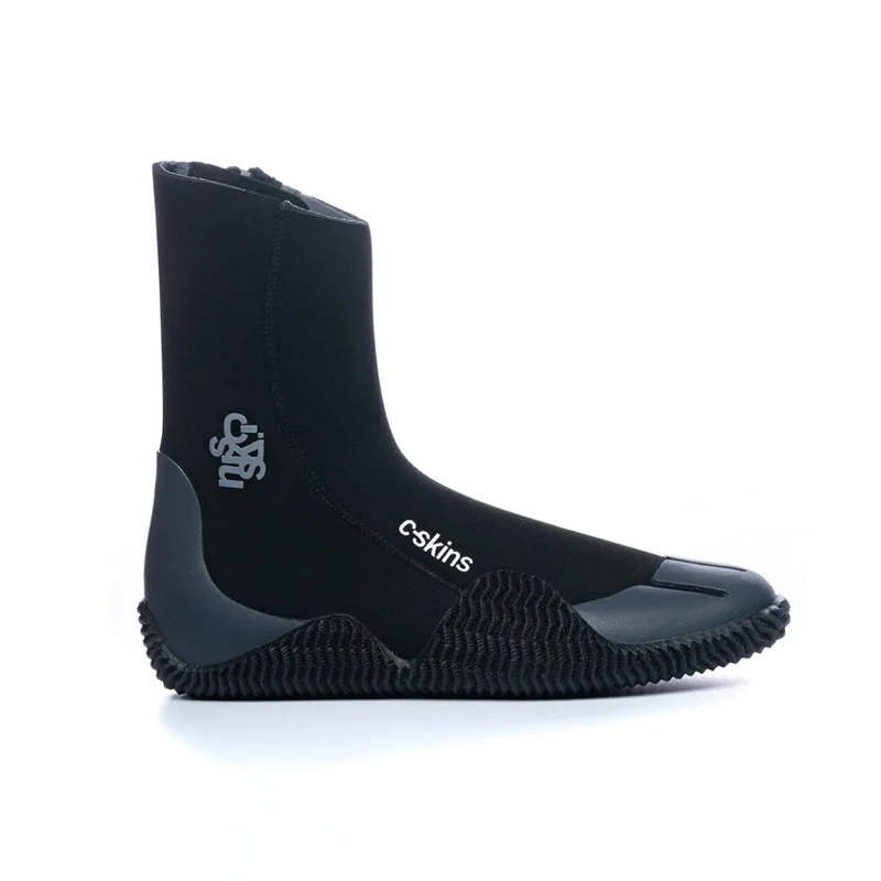 C-Skins Legend 5mm Zipped Adult Round Toe Boots - Image 4