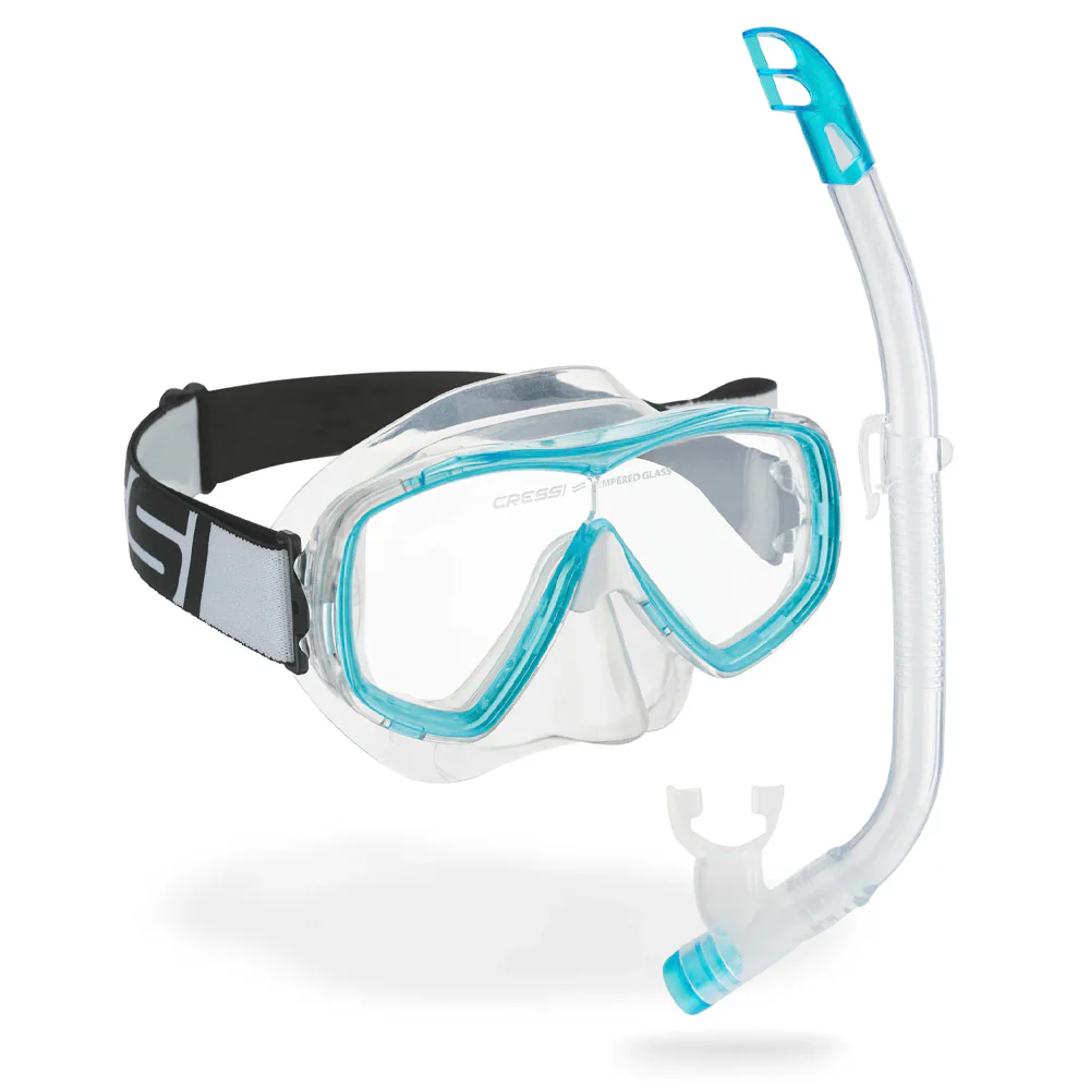Cressi Estrella Junior and Top Snorkel Combo - Image 3