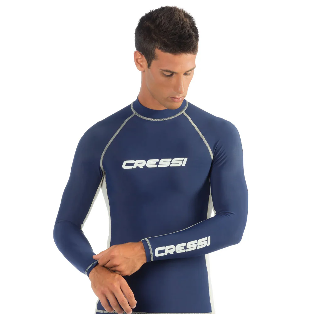 Cressi Mens Long sleeve Rash Vest - Image 3