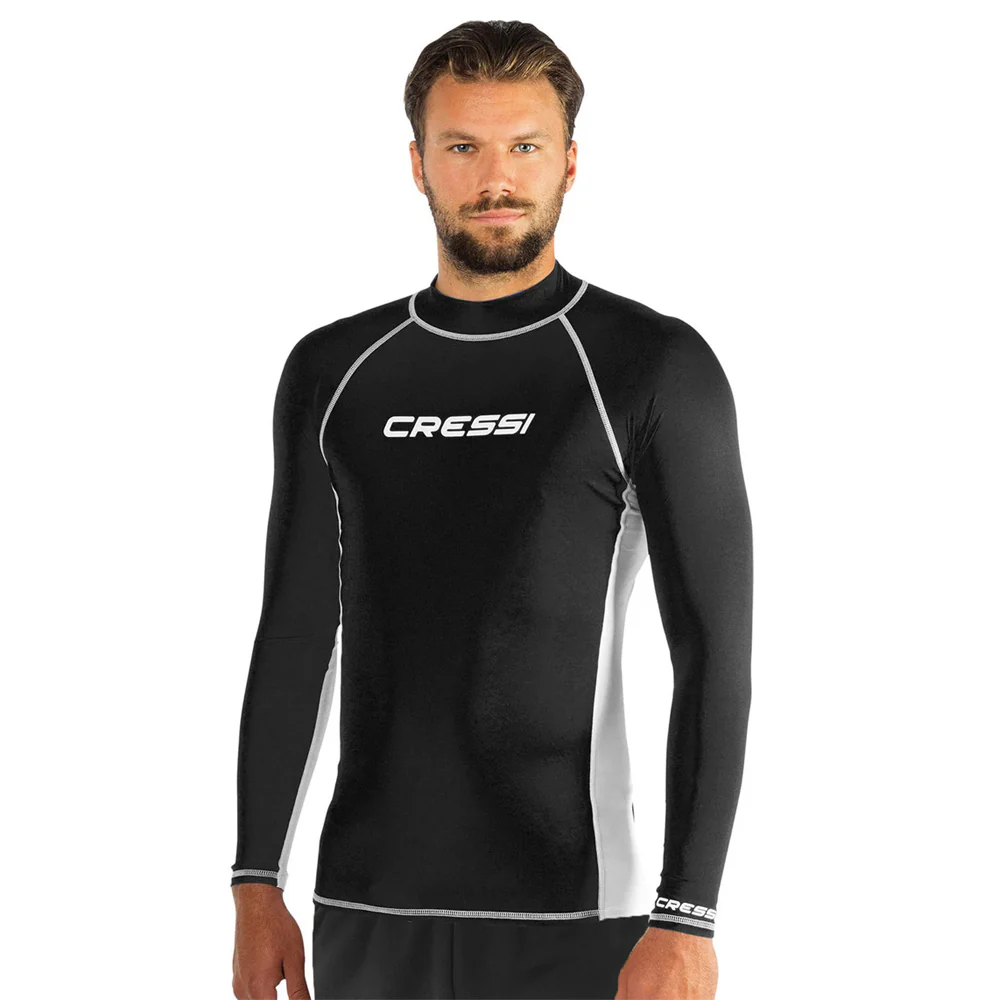 Cressi Mens Long sleeve Rash Vest - Image 4