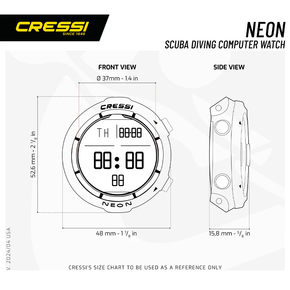Cressi Neon Computer Watch - Image 2