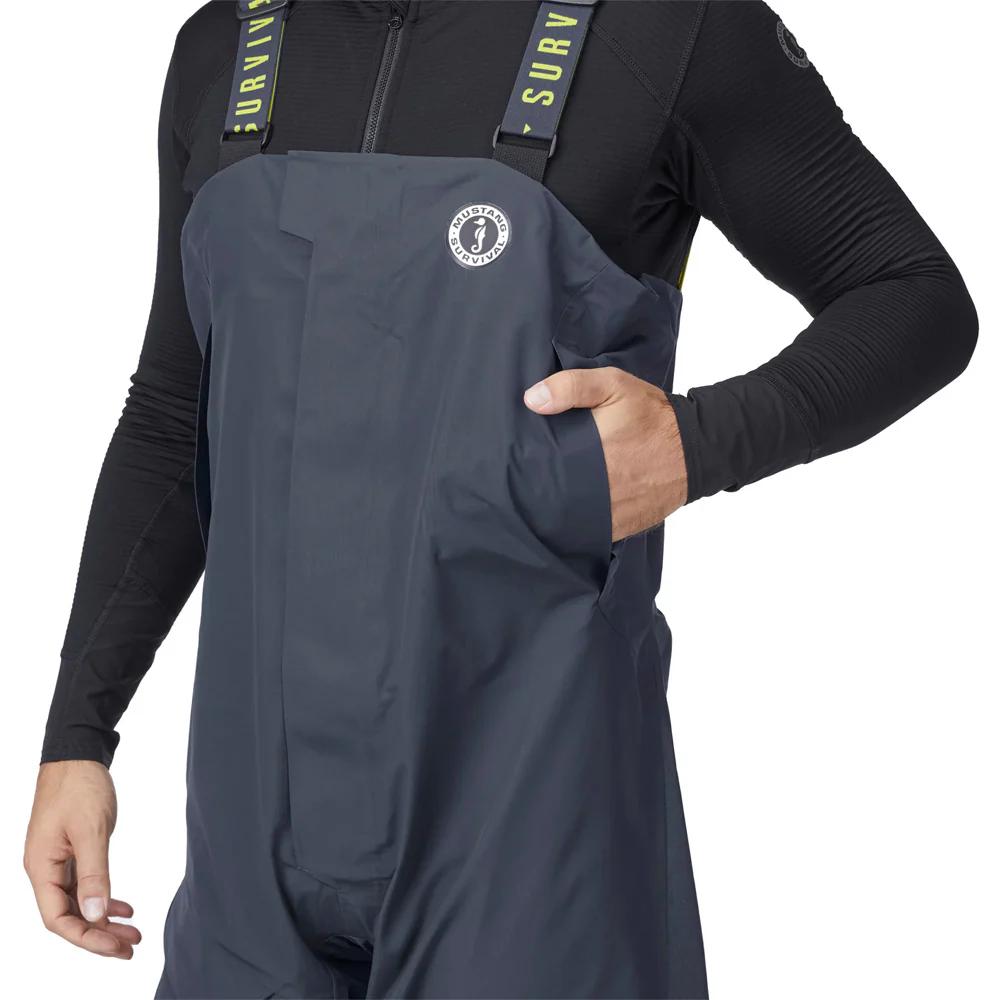 Mustang Survival Men's Taku Waterproof Bib - Image 5