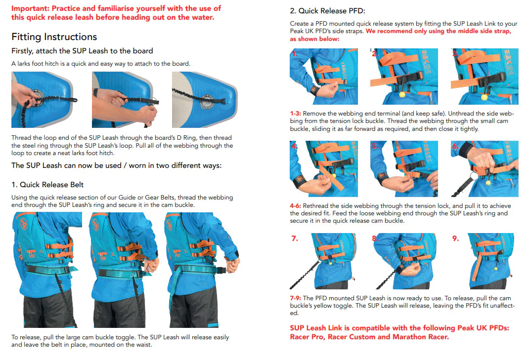 Peak PS SUP Leash - Image 5