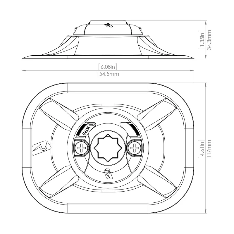Railblaza RIB Port Inc Starport Inc 3M VHB - Image 2