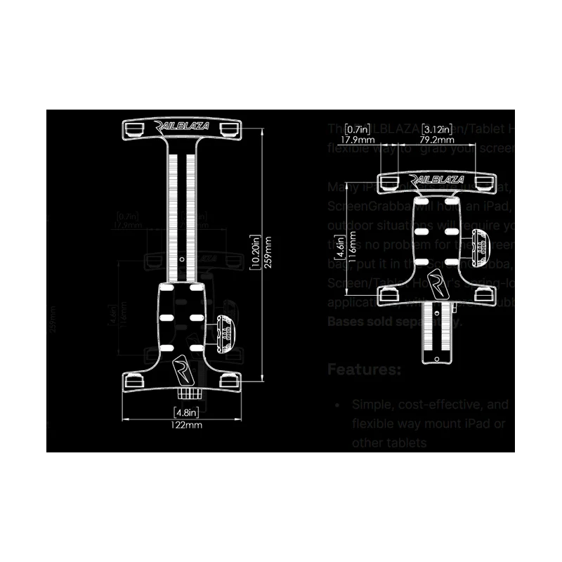 Railblaza Screen Grabba R-Lock Kit - Image 2