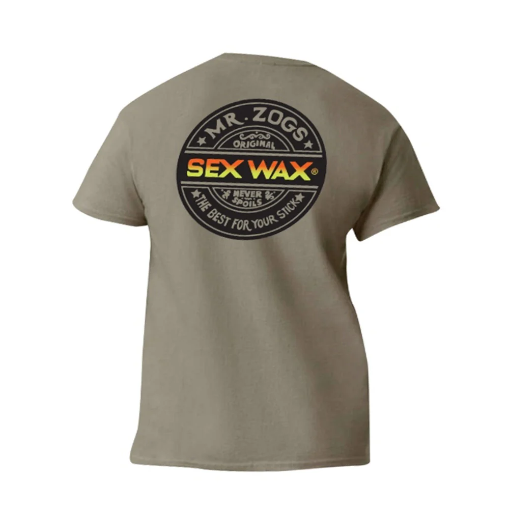 Sex Wax Tee Word Fade Orange - Image 2