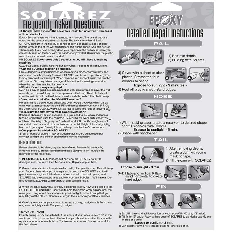 Solarez Epoxy Ding Repair - Image 2