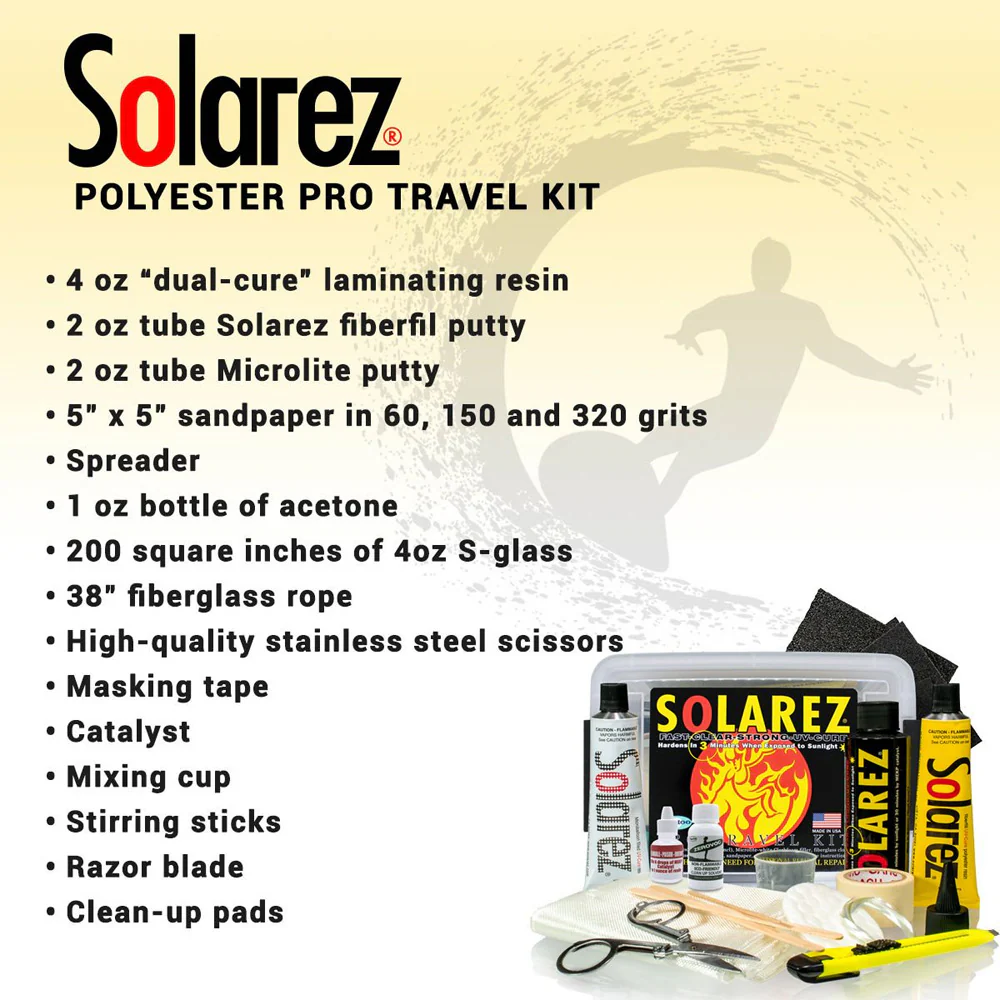 Solarez Polyester Pro Travel Kit - Image 3