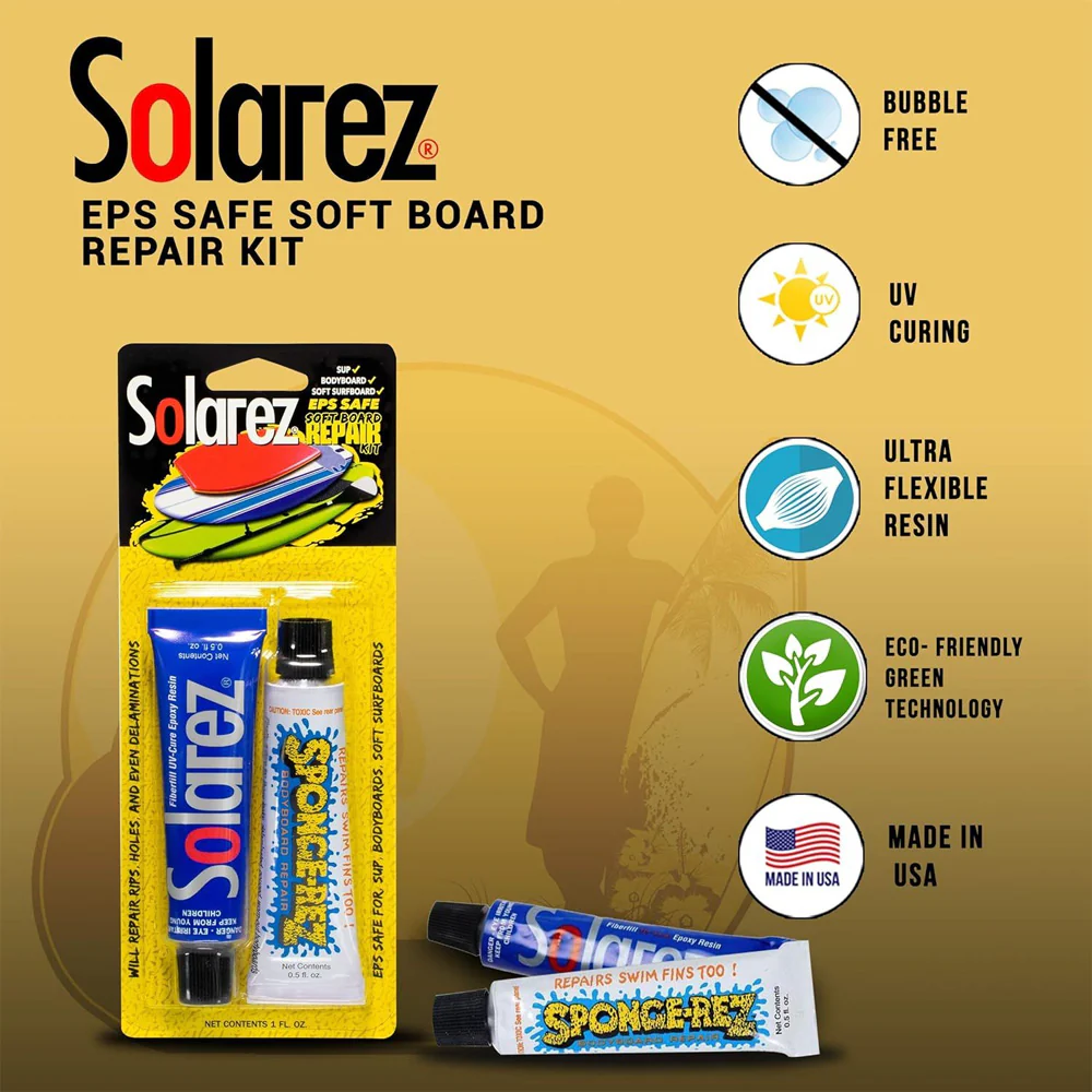 Solarez Soft Surfboard Repair Kit - Image 4